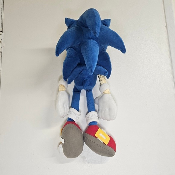 Sonic the Hedgehog Plush 24 Inch Large Stuffed Animal SEGA 2023 5268/126664 Blue - Picture 11 of 16